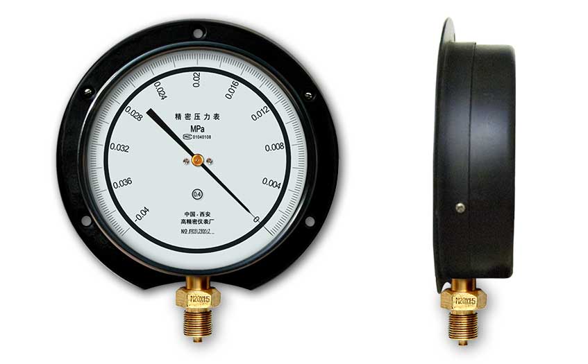 后帶邊精密壓力表