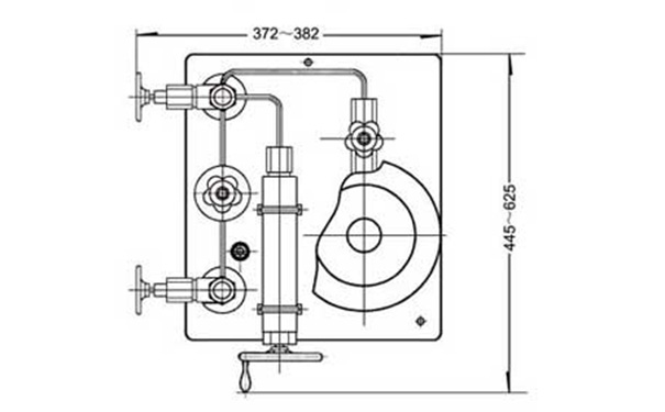 活塞壓力計尺寸圖